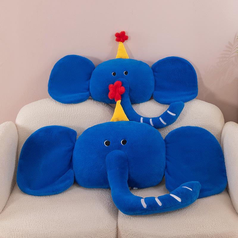 

Cartoon Elephant Plush Pillow Toy - Soothing Sofa Backrest & Girlfriend Gift 85 cm