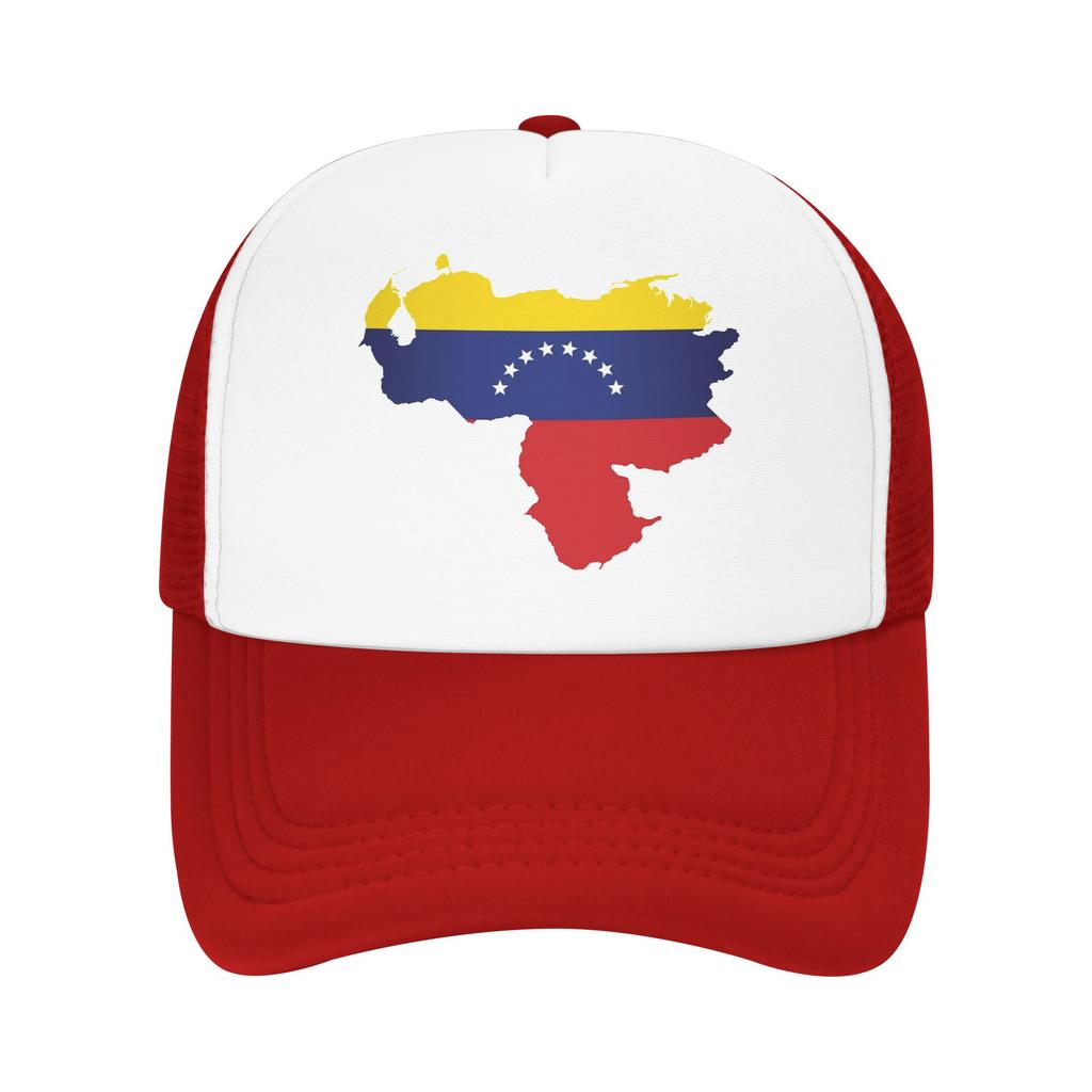 Venezuela Map Trucker Cap Adult HipHop Venezuelan Hats Trucker Hat Sports Cap Breathable Mesh Baseball Caps