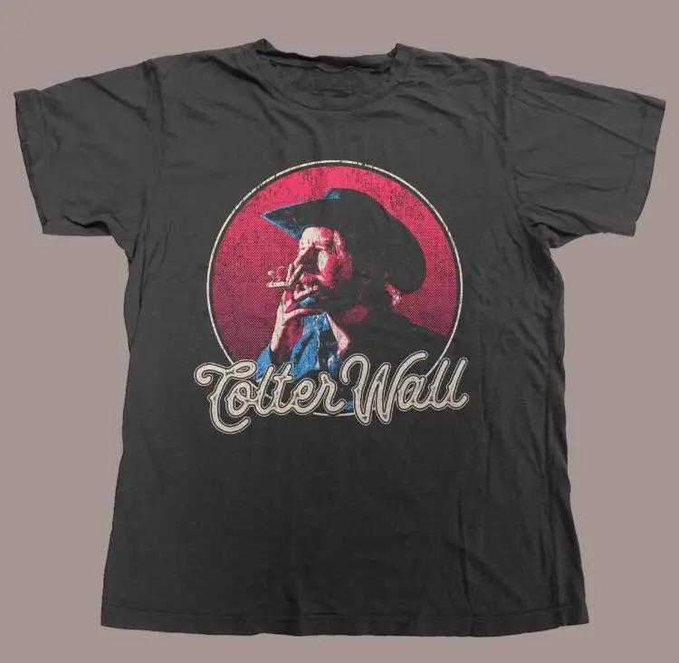Songs of the Plains Colter Wall Shirt Classic Black Unisex Unisex T-Shirt L