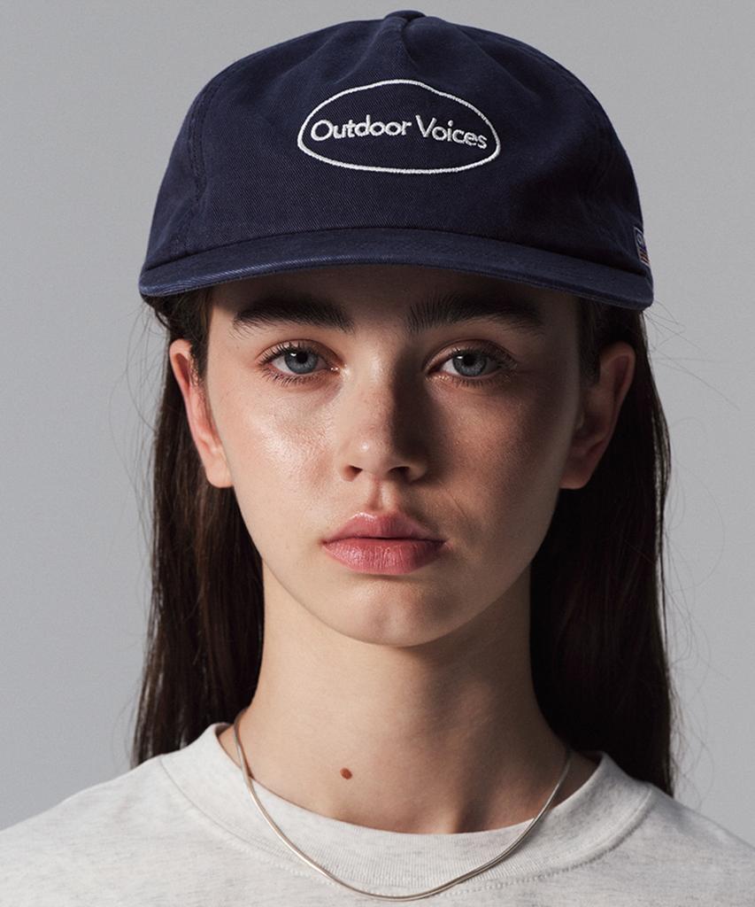 Ausdoeoboiseu Oval Logo 5P Cap (Navy)
