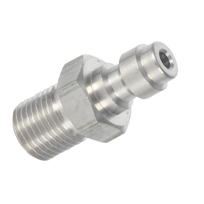 M10x1/ 1/8NPT/ 1/8BSP Außengewinde Schnellkupplungsventile 8mm Gewinde Schnellkupplungsfitting Für Hochdruckpumpen 1-Wege-Ventile