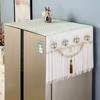 Refrigerator Dust Cover Wear Resistant and Sun Proof Microwave Oven Dust Cover Cloth Modern Minimalist Refrigerator Cover