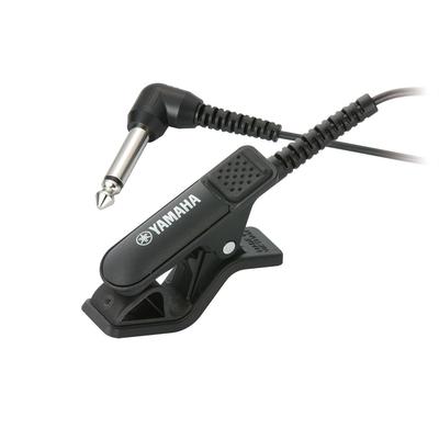 Yamaha Tuner This Microphone Attaches To Your Instrument and Transmits Vibrations Directly To the TM-30BK Microphone Clip-on Tuner.