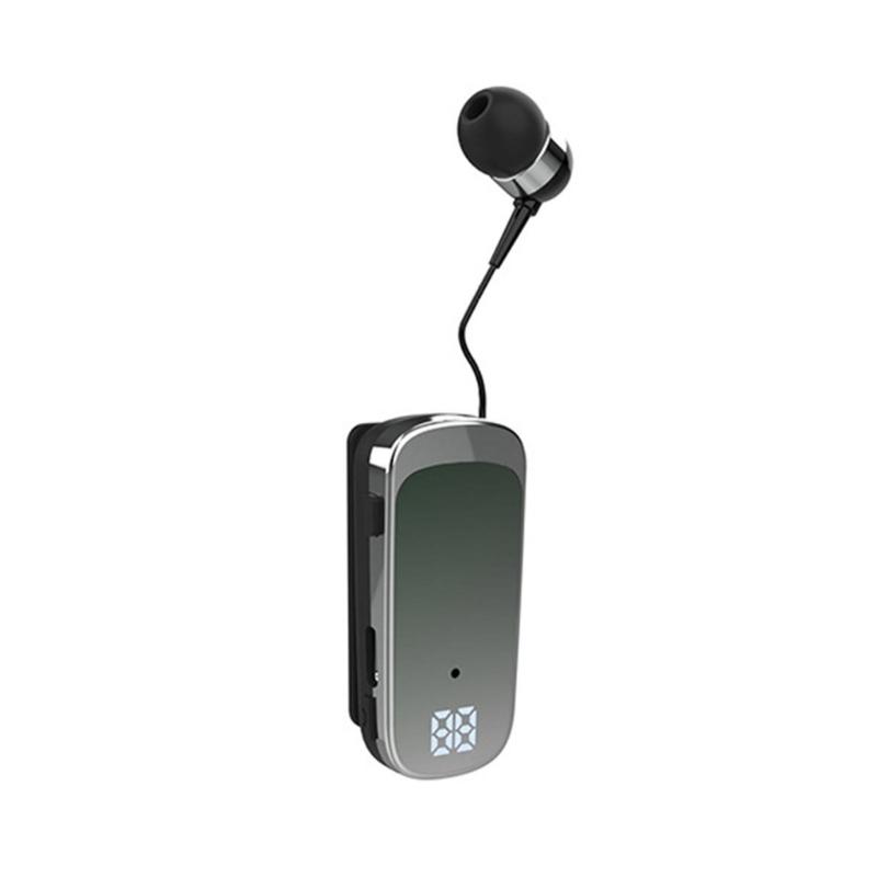 Long Service 20 Hour Life Wireless Bluetooth-compatible Clip Earphone Featuring Vibration Alerts for Hands Easy Calling Use