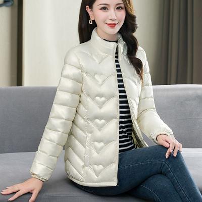 Bright and Washable Cotton Clothes for Winter Women Short and Fashionable Versatile Cotton Clothes Slimming Cotton Jackets Slim Fitting Jackets Trendy