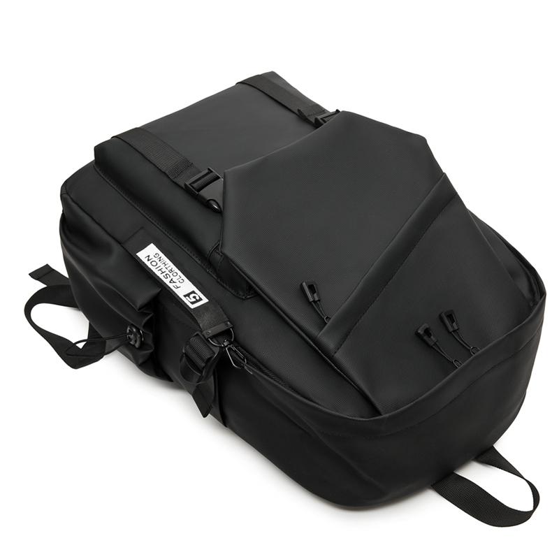 Newest Backpack with USB Men's Fashion Backpack Men's Business Computer Bag Large Capacity Travel Bag College Schoolbag