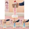 Plush Bear Cake Toy With Pullstring Mechanism For Birthday Celebrations Gift For Kids