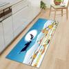 Christmas Kitchen Sand Carpet Doormat Long Floor Mat