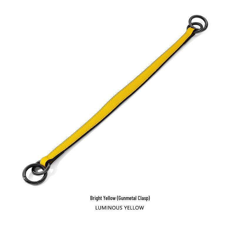 Litschi-Narben-Handtaschenriemen: Einzelschulter & Doppelring-Hardware