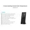 Y1 Y2 Y3 Miboxer Brightness CCT RGB+CCT Vertical Remote 2.4GHz Control for LED Buld LED Strip Light Color Temperaturen Dimmer