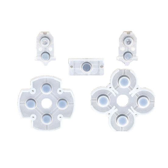 Game Replacement Parts Controller Conductive Pads Gamepad Button for SONY PS4