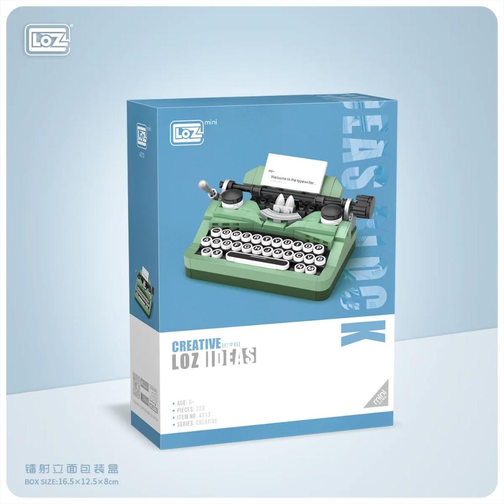 LOZ 2024 Nowy Klocek Puzzle z Małych Elementów Zabawka Montażowa Model Drukarki dla Chłopców i Dziewczynek Prezenty Świąteczne