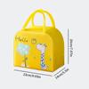Household Insulated Cartoon Pattern Bento Bag For Students To Bring Food To Work, Lunch Bag Ice Pack, Hand-Held Lunch Box Bag