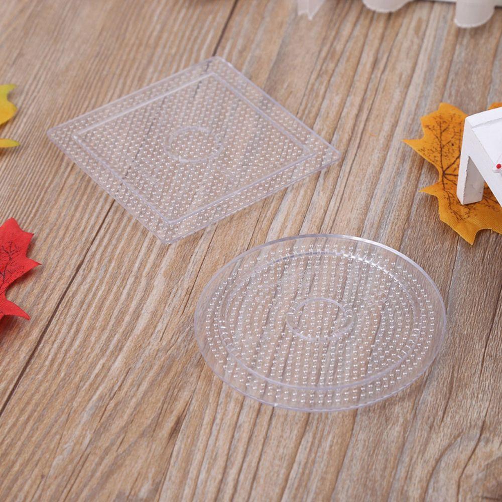Puzzle Transparent Beads Tool Figure Material Board Diy Toy Pegboard Beads Template Puzzle Template