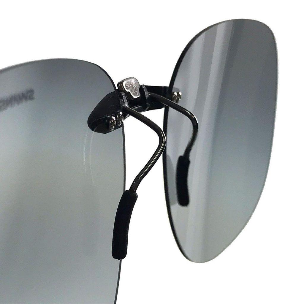 Used SCP Sunglasses Polarized Clip-on for Glasses Made In Japan Polarized Lenses SWANS Over Glasses