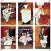 Putuo Decor Chef Metal Painting Retro Tin Sign Cook Kitchen Vintage Wall Decor Restaurant Diner Bistro