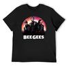 Bee- gees 2 Marškinėliai džemperis mėlynas archyvas hipių drabužiai vyriški didelio dydžio t-shirtai
