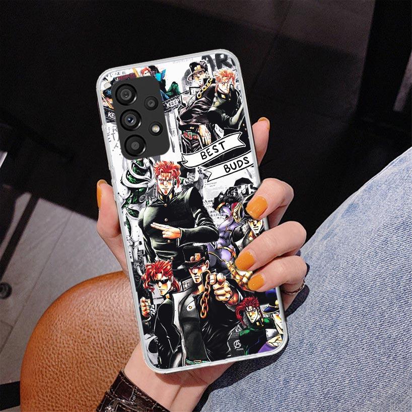JoJo's Bizarre Adventure Stardust Crusaders Phone Case For Samsung Galaxy A17 A16 A15 A14 A13 A57 A56 A55 A54 A53 A37 A36 A35 A3