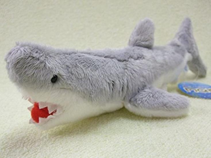 Seria Prietenii Mării jucărie de pluș Rechin Alb Mare