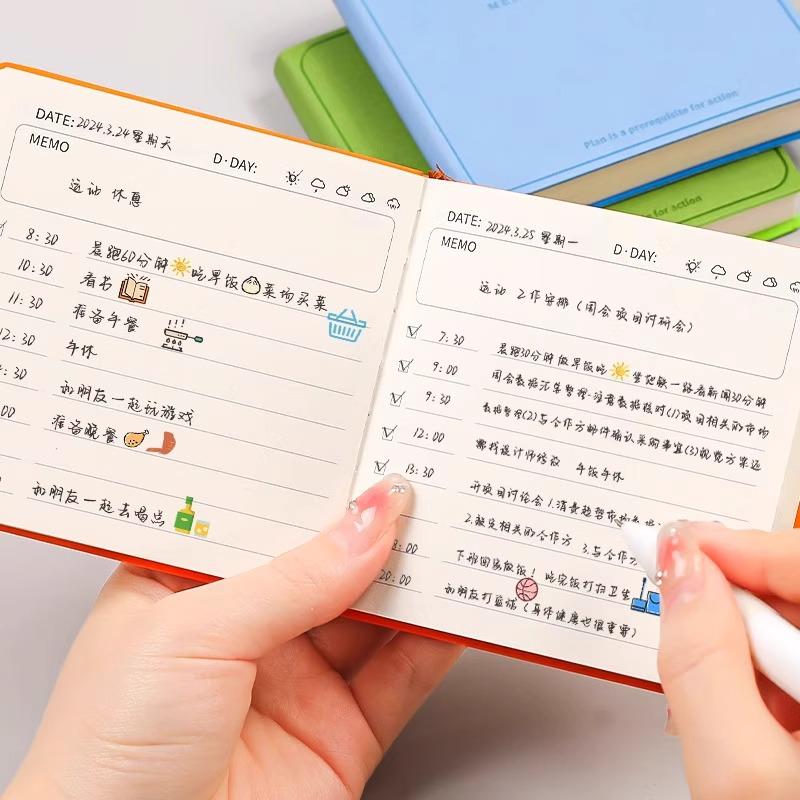 Neuer Benutzer ¥5 Rabatt - Tragbarer Mini-Taschen-Tagesplaner