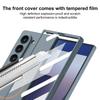 Ultra-thin Built-in Magnetic Ring with Tempered Glass Front Film Case for for Samsung Galaxy Z Fold 7 Fold7 Camera Protect Cover