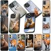 Soft Cover for Samsung Galaxy S25 S24 S23 FE Plus Ultra S7 Edge A16 A15 5G s25+ Coque Phone Case Fox Wild