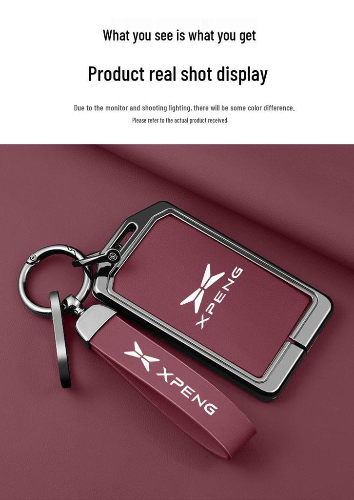 XPeng Card Key Case MONA M03 - Stylish, Drop-proof Protective Shell for P7 G6 G9 Car Keys