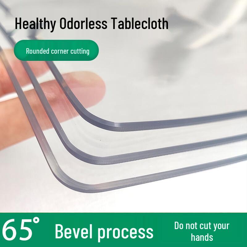 Transparent PVC Table Protector Mat