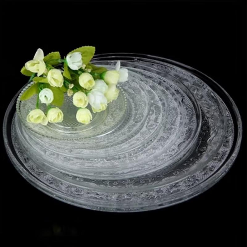 SIFAR Glass Pearl Fruit Plate