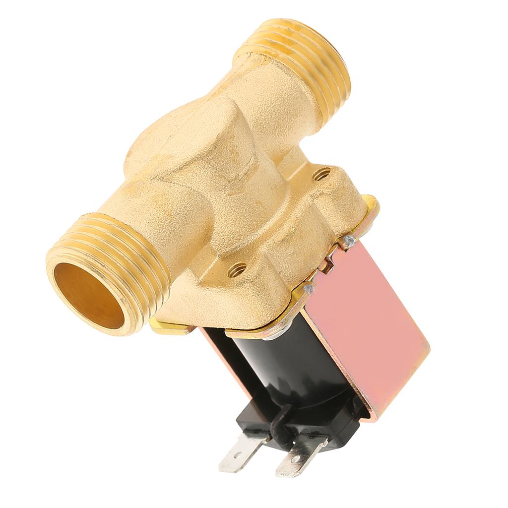 12" DC 12V Normally Closed Brass Electric Solenoid Valve For Water Control