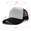 Trucker Hats Herren Damen Mesh Hüte Sportteam Baseballkappen Sommer Outdoor Verstellbarer Sonnenhut Snapback Erwachsener Sonnenschutzkappen