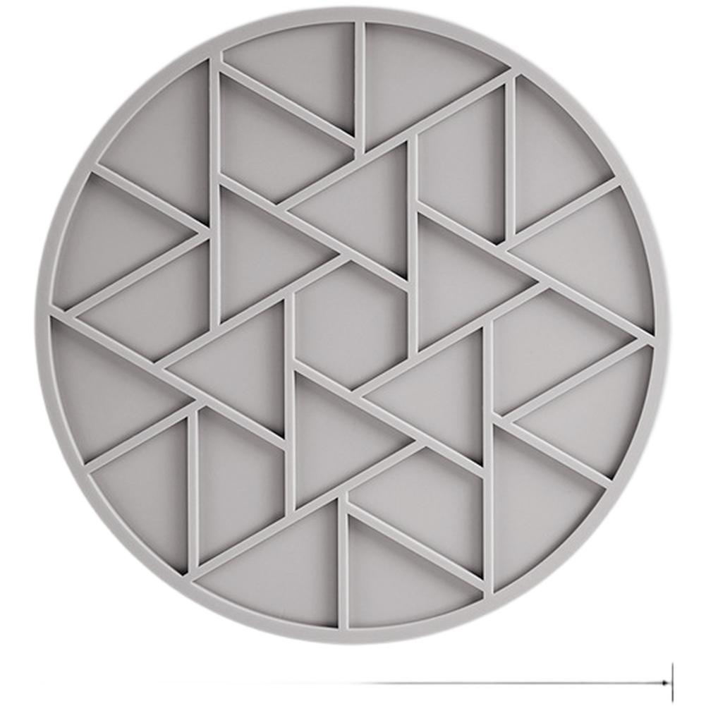 

16*16*0.45cm Heat Resistant Placemats Heat Resistant Trivet Mat Easy Cleaning Feature High Temperature Tolerance