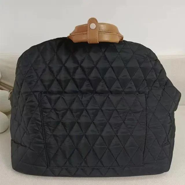 

Portable Washable Dog Carrier Handbag Luxury Car Seat Pet Travel Bed Small Dog Cat Puppy Carrier Tote Safety Pet Booster Pet Bag S 44x22x34cm