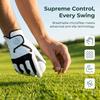 Microfiber Fabric Golf Gloves Silicone Grip Dots Golf Sports Gloves Golf Glove  Golf Practice