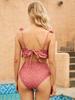 European & American Maternity Sexy Deep V Lace-up Backless Bikini