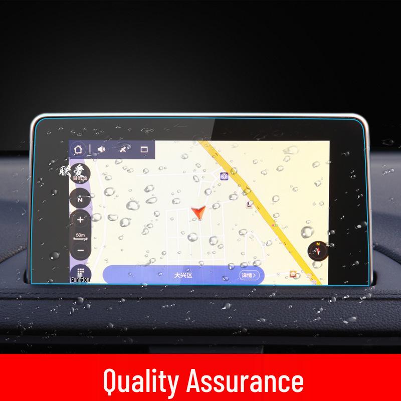 Tempered Glass Protective Film for Dongfeng Fengxing Jingyi S50EV: Compatible with 24 Models - Central Control X3, Instrument X6, and X5