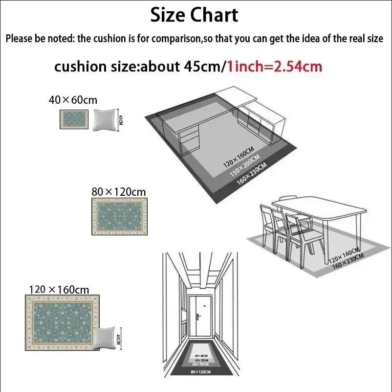 Nordischer Schlingenflor Teppich Minimalistisch Modern Klassisch Übergroßer Teppich Sofa Wohnzimmer Schlafzimmer Lichtecht Heimdekoration