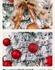 Luminous 1.8m Flocked Snow-Falling Retractable Christmas Tree for Home or Mall Decoration