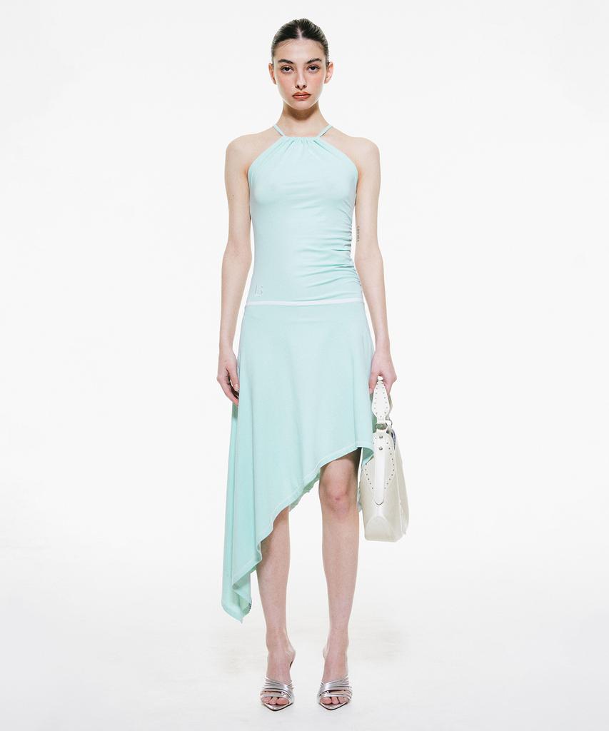 Buddy Lowrise Halter Dress Sky Blue