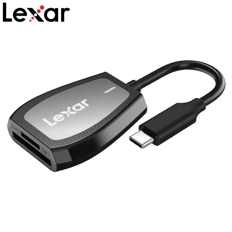 Lexar Kaartlezer Origineel Micro USB 3.2 Type C Naar SD Micro SD TF Adapter Accessoires OTG Kaartlezer Slim Geheugen SD Kaartlezer Dubbele Sleuf Lezer TF/SD Card Reader?Type-C interface?