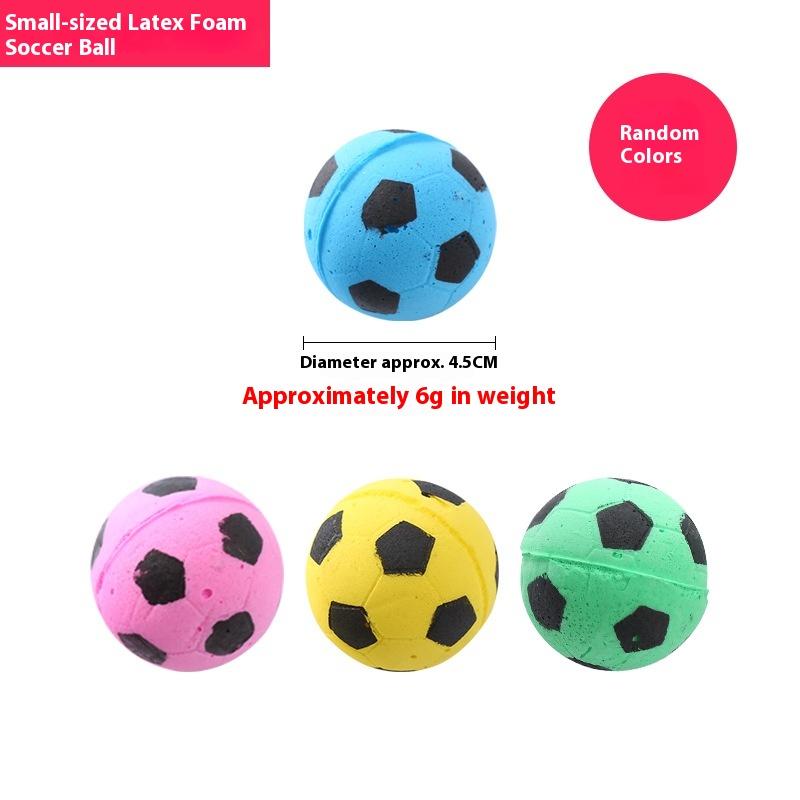 Artykuły dla zwierząt lateksowa piłka z pianki interaktywna zabawa pogoń zabawka self-hi piłka z piórkiem zabawka dla kota