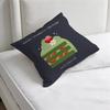 Green INS Style MMatcha Cake Square Pillow Case Soft Decorative Throw Pillow Cover for Home Sofa Bed