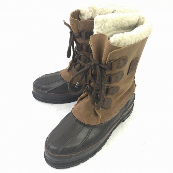 

Винтажные 80-90-е/LaCrosse/Кожаные сноубутсы/25.0см/Коричневые/Утепленные/Водонепроницаемые/Сделано в США(ИСПОЛЬЗОВАЛ)