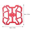 1 Para stopu aluminium Rowerowe Pedały bezwypinane Adaptery do  (czarny)