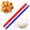 6Pcs Silicone Rolling Pin Guides Dough Leveler Sticks Multi-Function Dough Thickness Rails Dough Pastry Ruler Kitchen Supplies