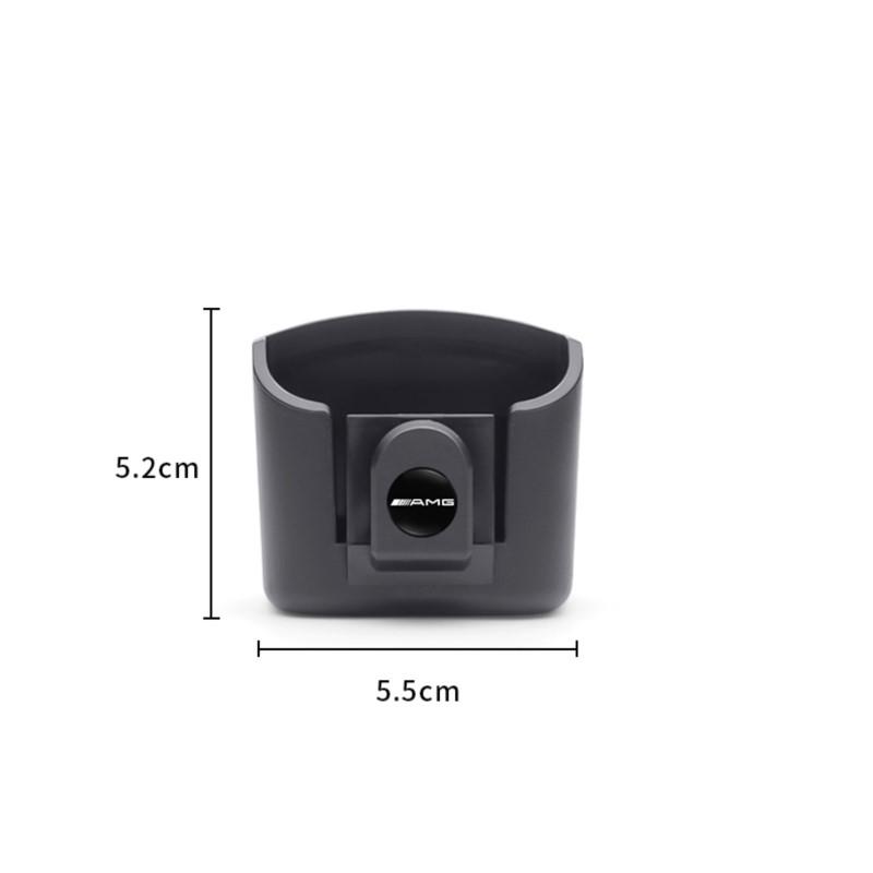 2026New Car Key Holder Clip Car Interior Storage Box For Mercedes Benz AMG Smart Fortwo 451 450 453 EQ Forfour Coupe Cabrio 451