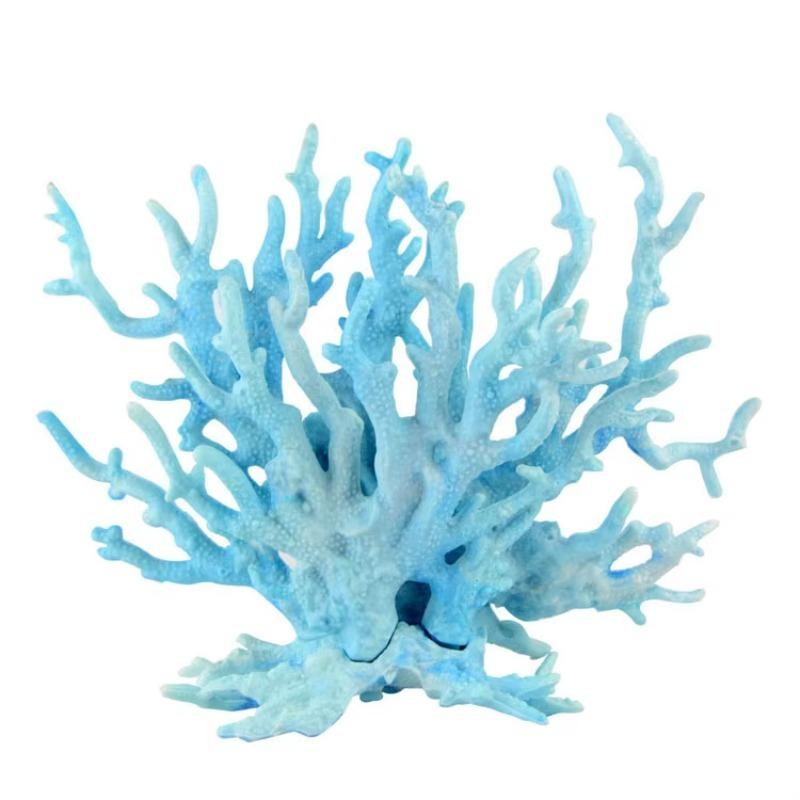 Aquarium Simulation Coral Branch Ornament Underwater World Simulation Plant Branch Fish Tank Landscape Decor Fake Coral Decor