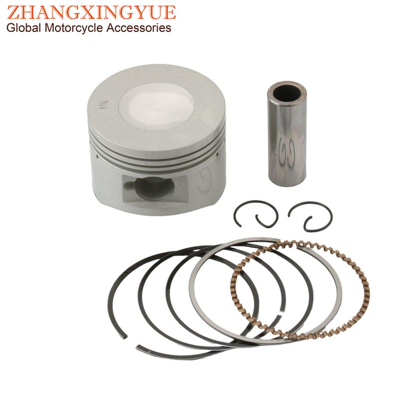 52.4mm Piston Kit For Kymco Agility R12 R16 Like 125 Looker S Movie XL Super 8 People Vivio 125cc 4T 13101-GFY6-C00
