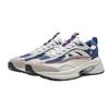 Li Ning Yixing Lite Comfortable Versatile Shock Absorbing Non-Slip Low-Top Casual Shoes Men Sneaker White Blue AGCT503-2