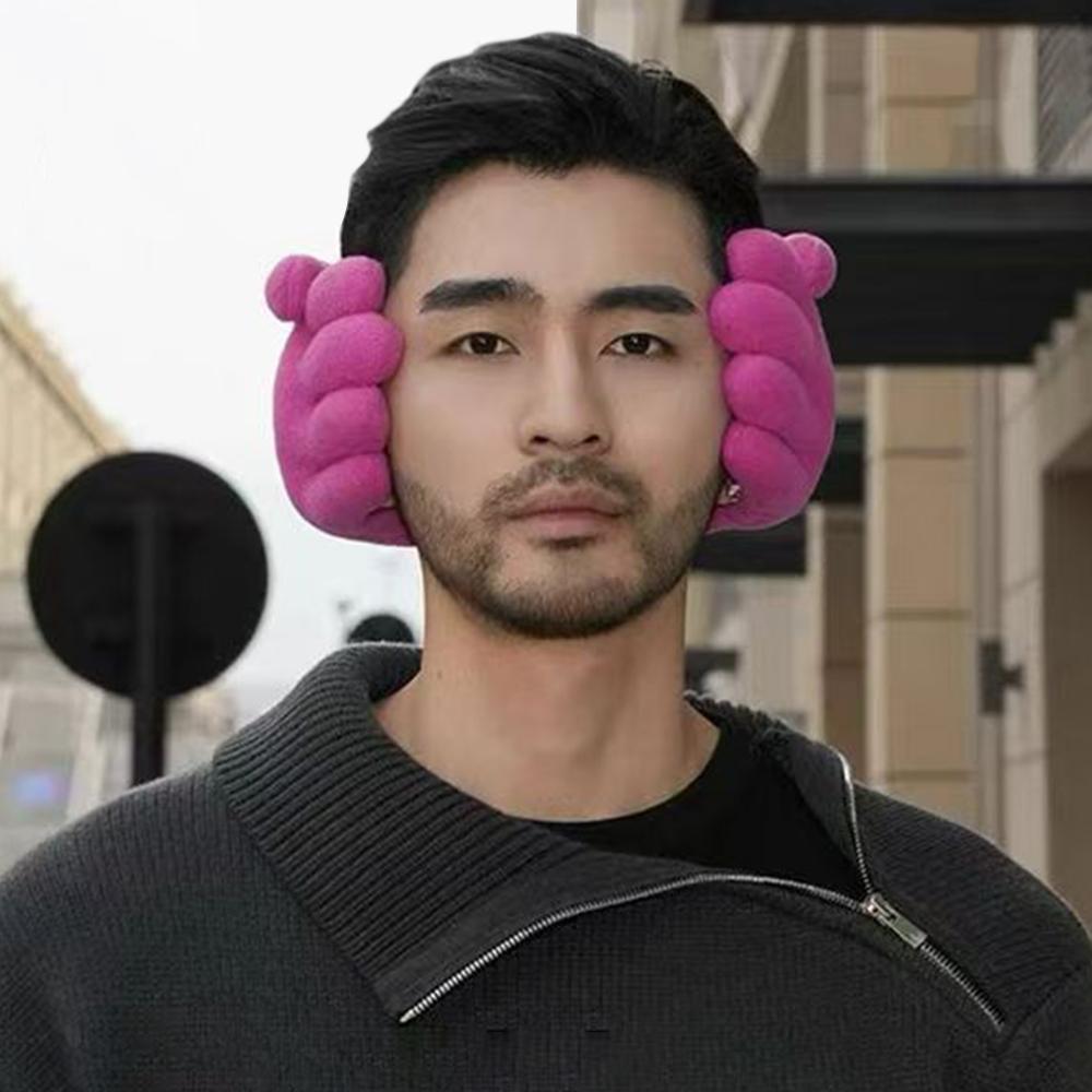 Windproof Ear Cover Warm Plush Earmuffs New Winter Earflaps Boys And Girls Party